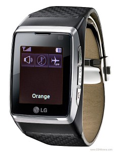 ساعة بهاتف نقال من شركة LG