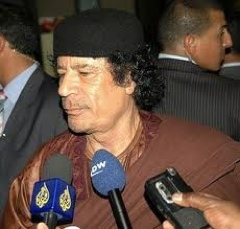 بيروت / محاكمة الزعيم الليبي معمر القذافي في الرابع من مارس